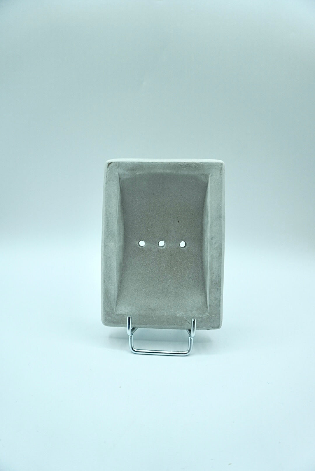 Porte savon rectangulaire en ciment