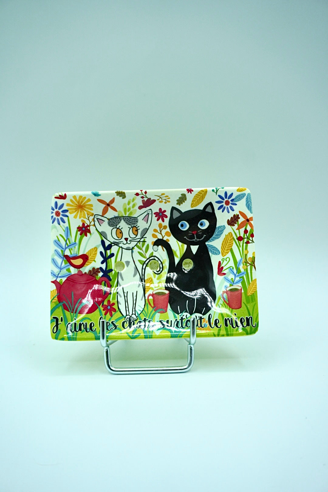 Porte savon - J'aime les chats