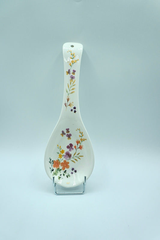 Repose cuillère - Fleurs Clelia