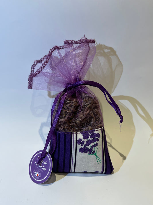 Sachet de lavandin 20g en organza