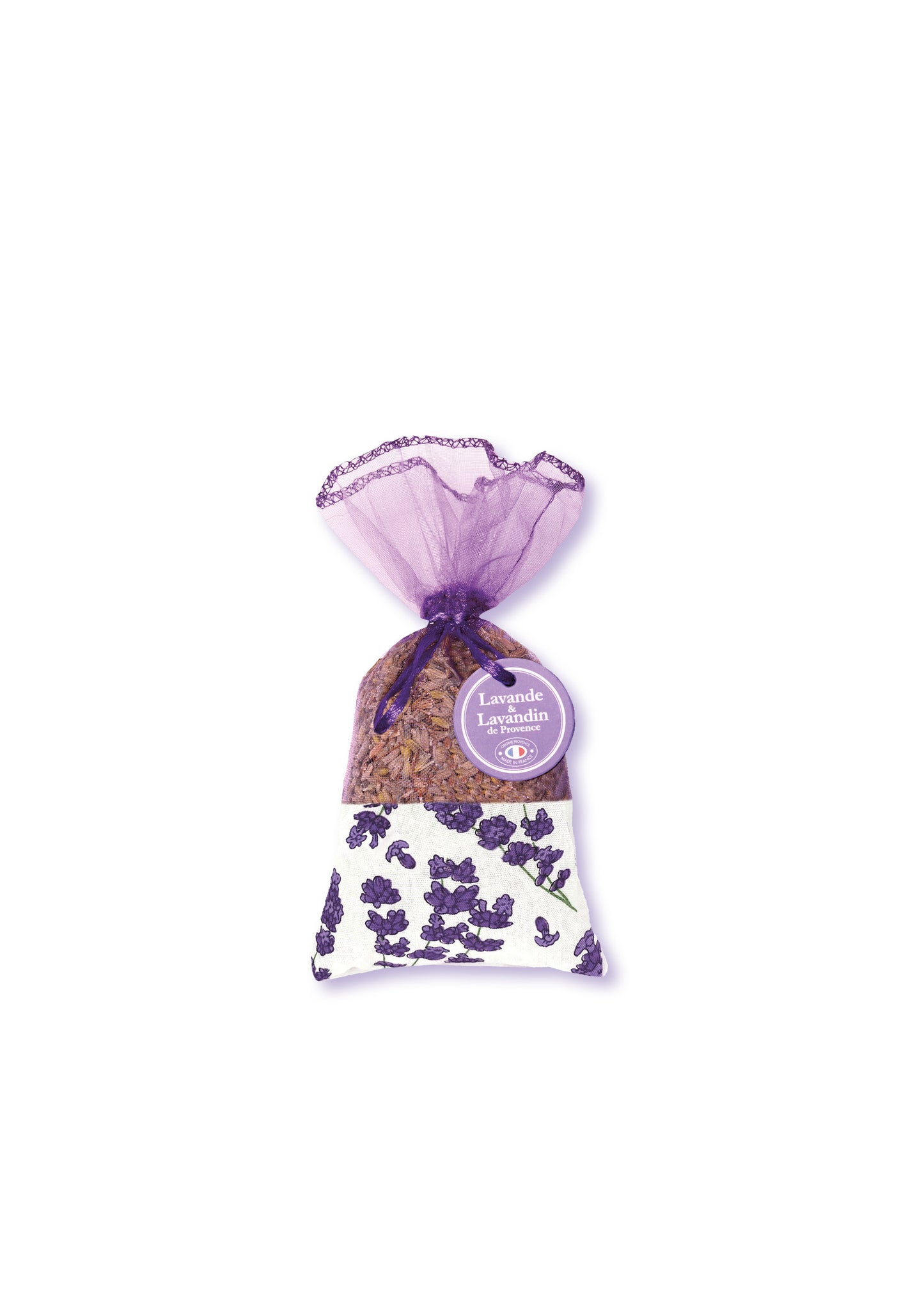 Sachet en organza de Lavande - modèle A