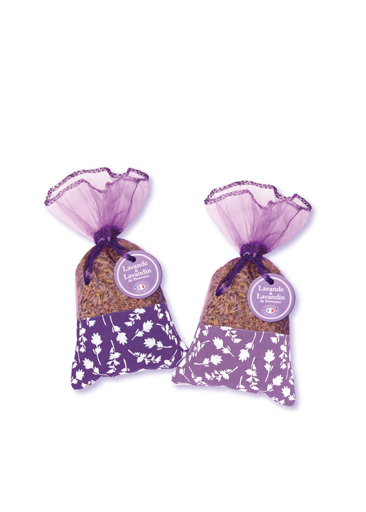 Sachet en organza de Lavande - Modèle D
