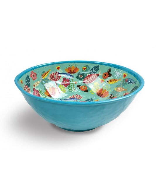 Saladier moyen - Poissons Fleurs