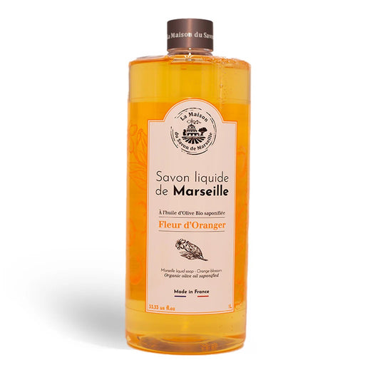 Savon liquide - Fleur d'Oranger - 1L