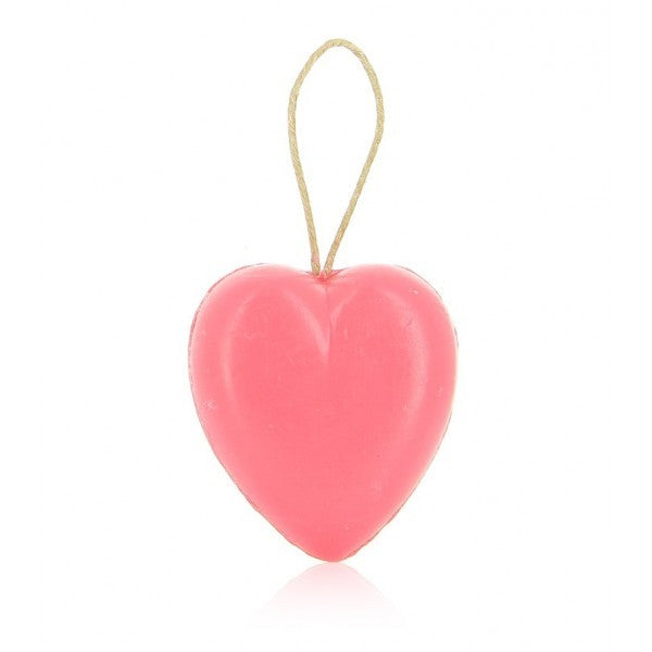 Savon coeur sur corde 90g - Parfum Je t'aime