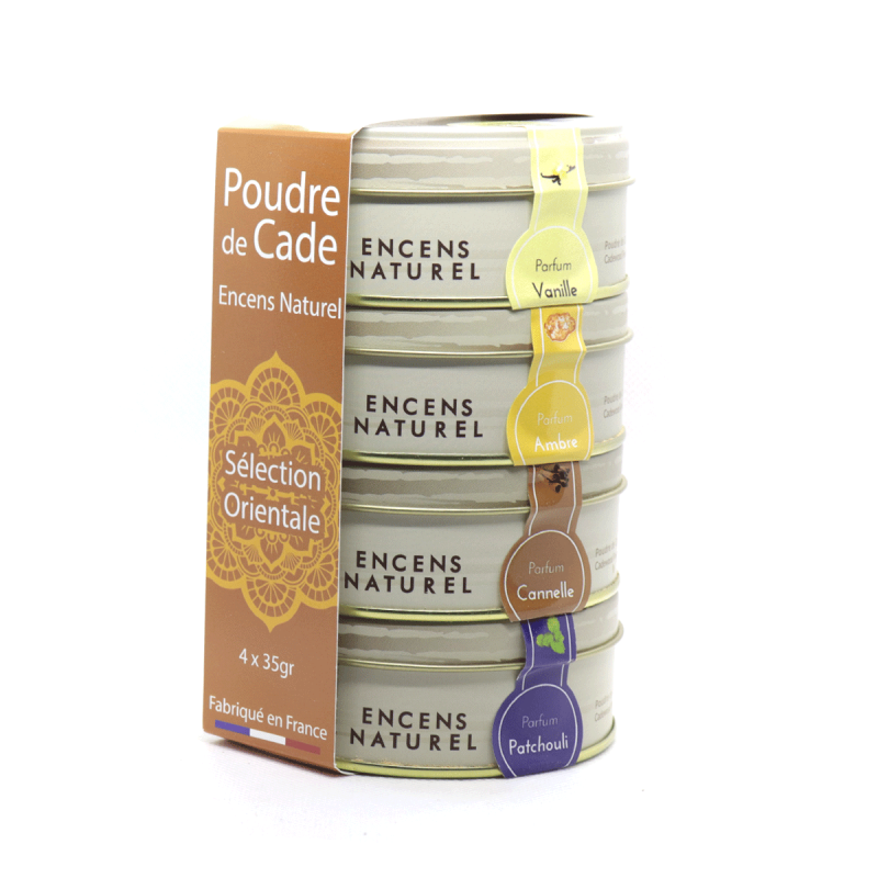 Assortiment Boites Poudre de Cade - ORIENTAL