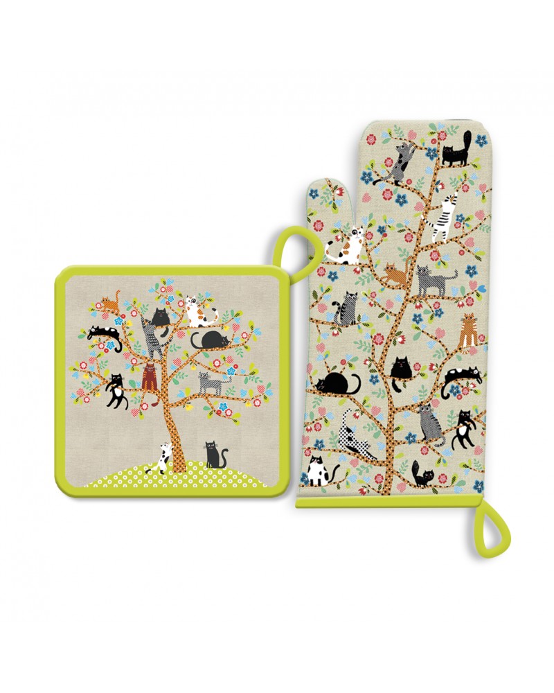 Set Gant et Manique - L'ARBRE A CHATS