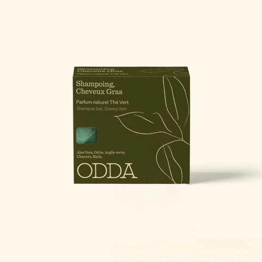 Shampoing Solide Cheveux Gras Parfumé Bambou ou Thé Vert
