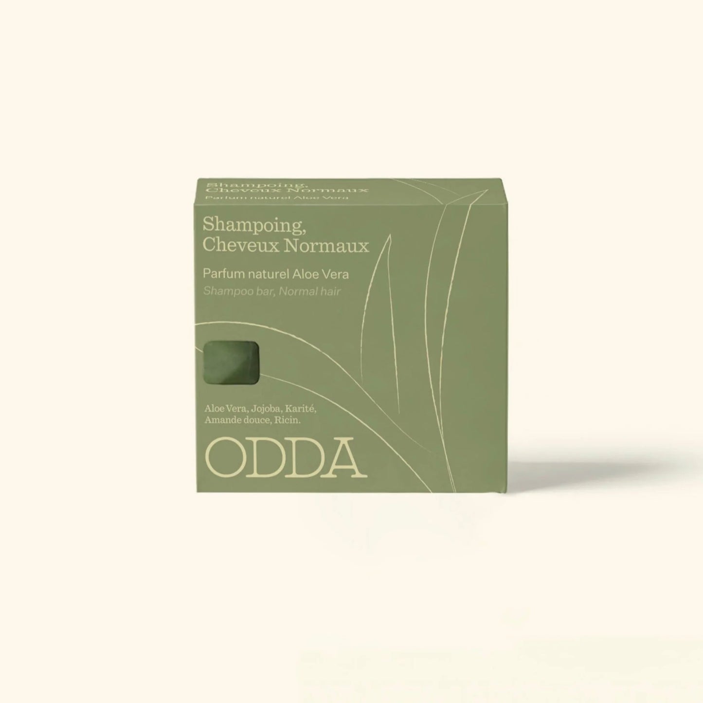 Shampoing Solide Cheveux Normaux Parfumé Jasmin ou Fleur d'Oranger ou Aloe Vera