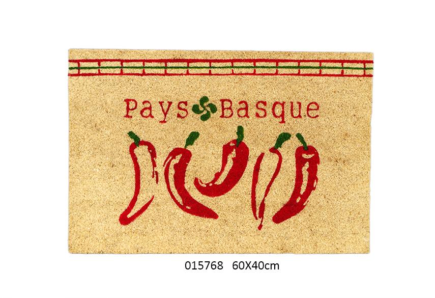 Paillasson tapis iban piment