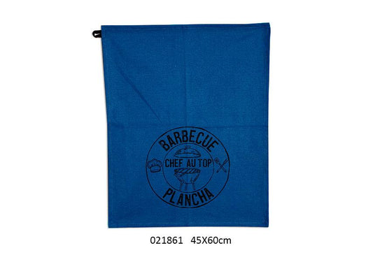 Torchon bleu cook 45 x 60 cm