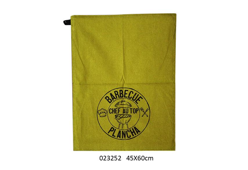 Torchon vert cook 45 x 60 cm