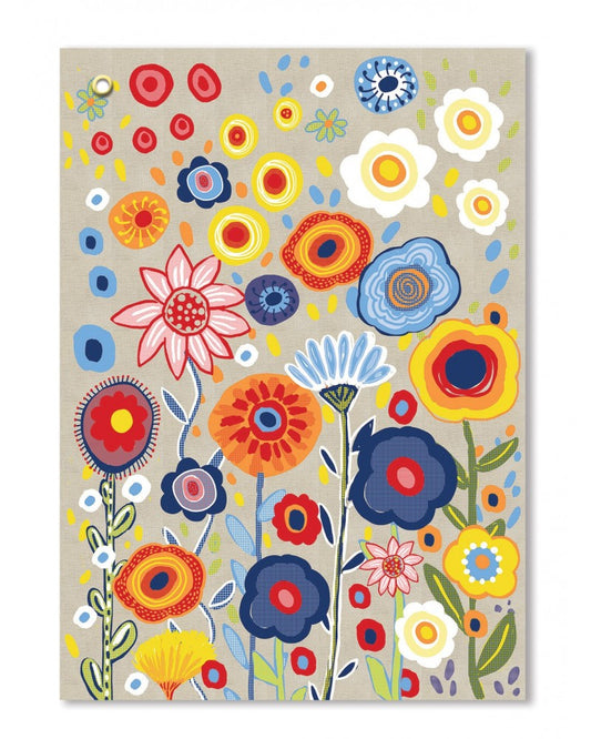 Torchon Fleurs Bohêmes