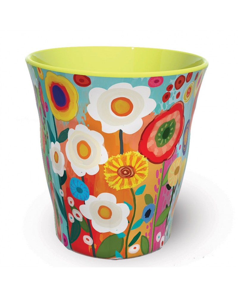 Verre Mélamine Fleurs Bohêmes