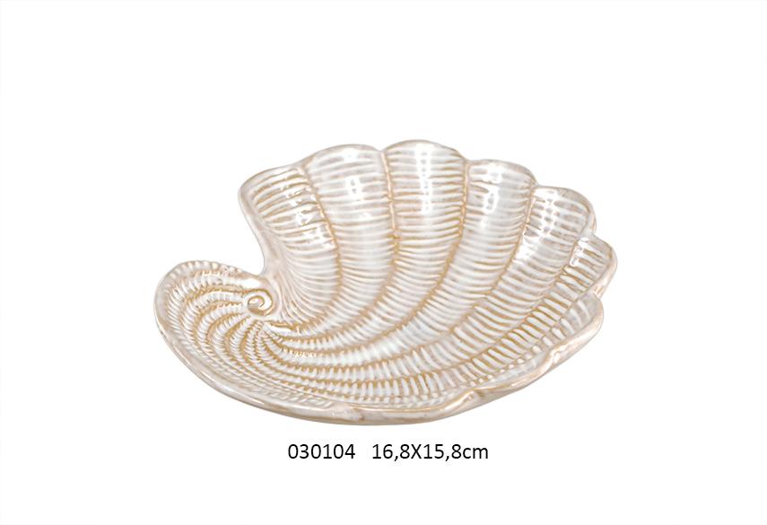 Vide Poche - COQUILLAGE Grand Modèle 16,8 X 15,8 X H.3